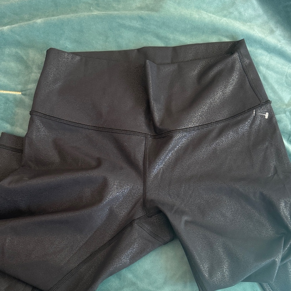 lululemon athletica Shimmering Black Leggings - Picture 3 of 4